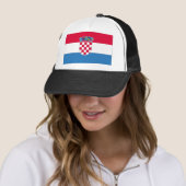 Casquette Drapeau national croate (En situation)