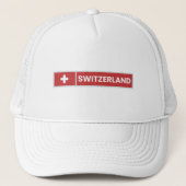 Casquette Drapeau national de la Suisse (Devant)