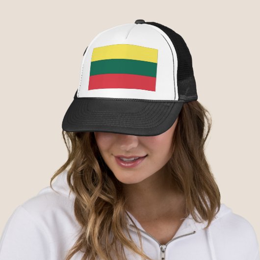 Casquette Drapeau national de Lituanie (En situation)