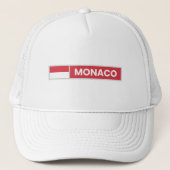 Casquette Drapeau national de Monaco (Devant)