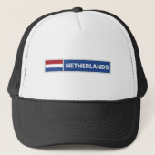 Casquette Drapeau national des Pays-Bas (Devant)