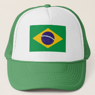 Casquette Drapeau national du Brésil