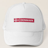 Casquette Drapeau national du Danemark (Devant)