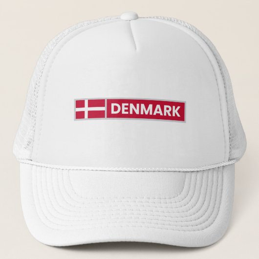 Casquette Drapeau national du Danemark (Devant)
