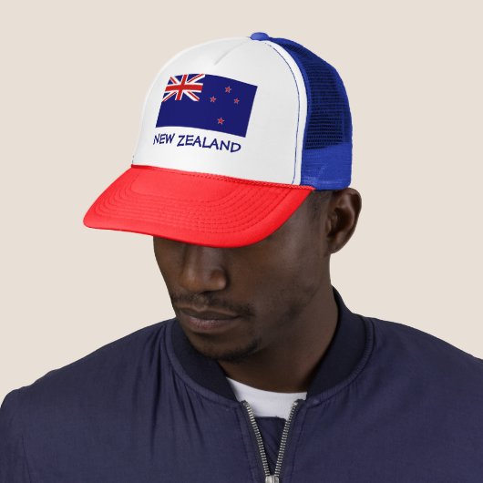Casquette Drapeau néo-zélandais (En situation)