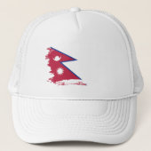 Casquette Drapeau népalais (Devant)