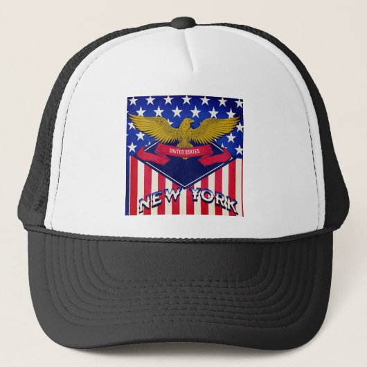 Casquette Drapeau New York (Devant)