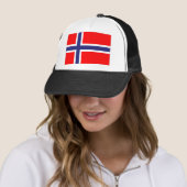 Casquette Drapeau norvégien (En situation)