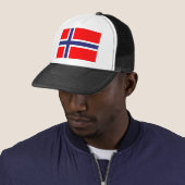 Casquette Drapeau norvégien (En situation)