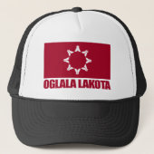 Casquette Drapeau Oglala Lakota (Devant)