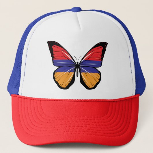 Casquette Drapeau papillon d'Arménie (Devant)