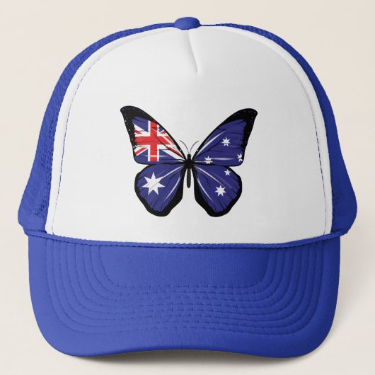 Casquette Drapeau papillon d'Australie (Devant)