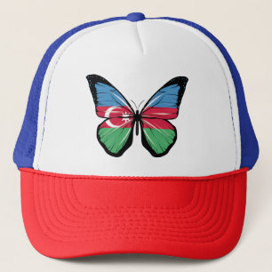 Casquette Drapeau papillon d'Azerbaïdjan