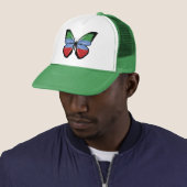 Casquette Drapeau papillon du Daghestan (En situation)