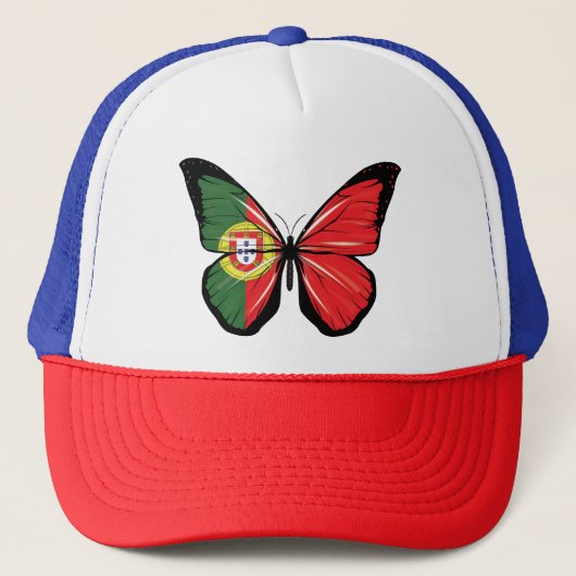 Casquette Drapeau papillon du Portugal (Devant)