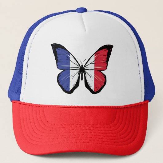 Casquette Drapeau papillon France (Devant)
