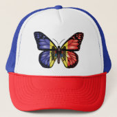 Casquette Drapeau papillon moldave (Devant)