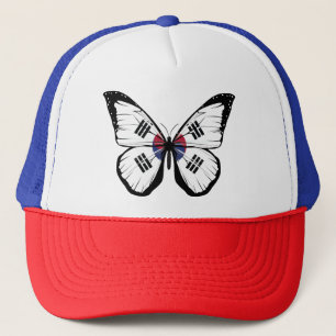 Casquette Drapeau papillon sud-coréen