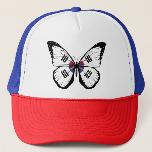 Casquette Drapeau papillon sud-coréen (Devant)