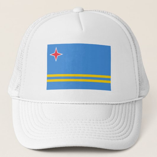 Casquette Drapeau patriotique d'Aruba (Devant)