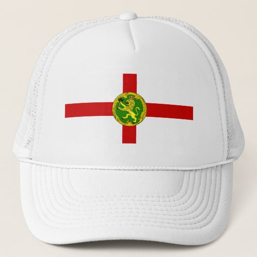 Casquette Drapeau patriotique d'Aurigny (Devant)