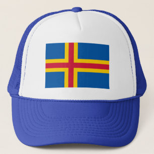 Casquette Drapeau patriotique des îles Åland