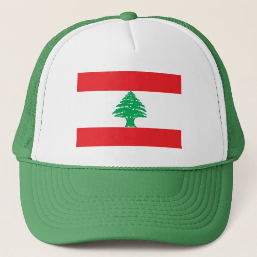 Casquette Drapeau patriotique du Liban (Devant)