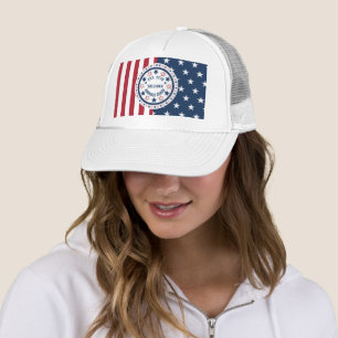 Casquette Drapeau patriotique vintage personnalisé America 2
