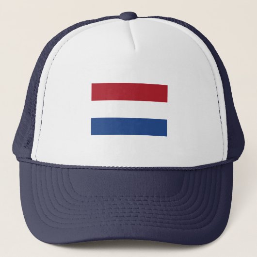 Casquette Drapeau Pays-Bas tricolore (Devant)