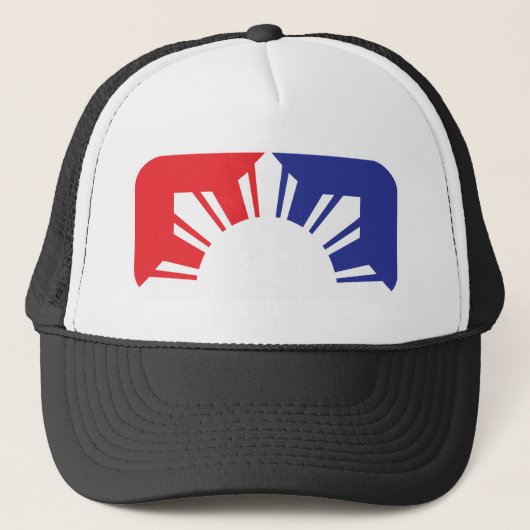 Casquette Drapeau philippin de ligue - demi (Devant)