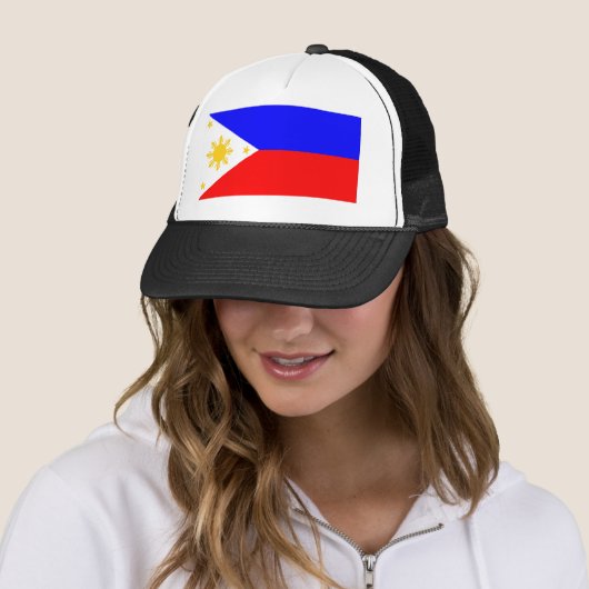 Casquette drapeau PHILIPPINES (En situation)