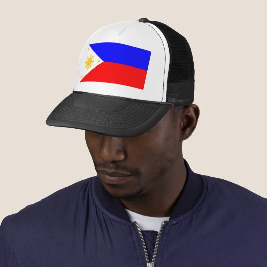 Casquette drapeau PHILIPPINES (En situation)