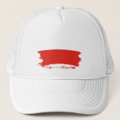 Casquette Drapeau polonais (Devant)