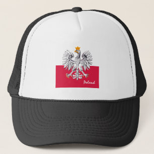 Casquette Drapeau polonais & Aigle, Fête de la Pologne /fan
