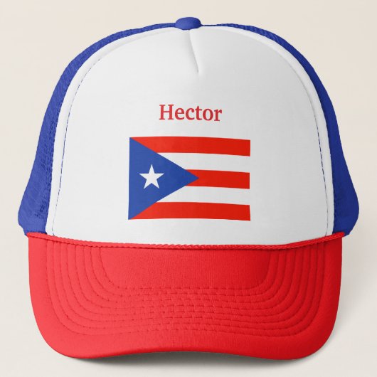 Casquette Drapeau portoricain 4Hector de Boricua Banderas (Devant)