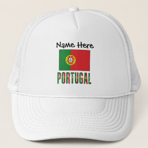 Casquette Drapeau portugais et portugais Personnalisé