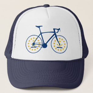 Casquette Drapeau Rhode Island à vélo