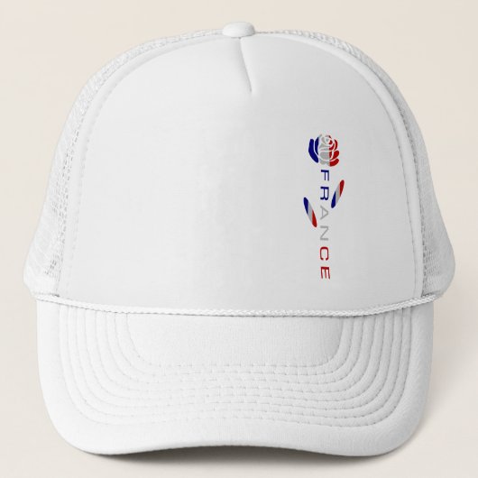 Casquette Drapeau Rose Français (Devant)