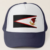 Casquette Drapeau Samoan énervé moderne (Devant)