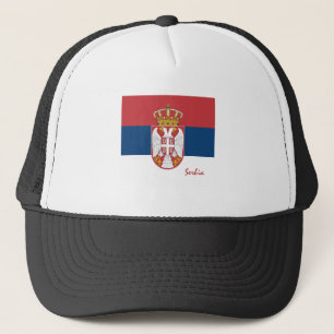 Casquette Drapeau serbe & vacances serbes /fans sportifs