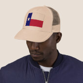 Casquette Drapeau solitaire d'étoile du Texas (En situation)