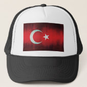 Casquette Drapeau stylisé de Turquie (Devant)