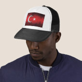 Casquette Drapeau stylisé de Turquie (En situation)