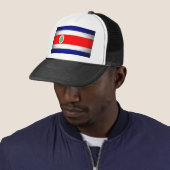 Casquette Drapeau stylisé du Costa Rica (En situation)