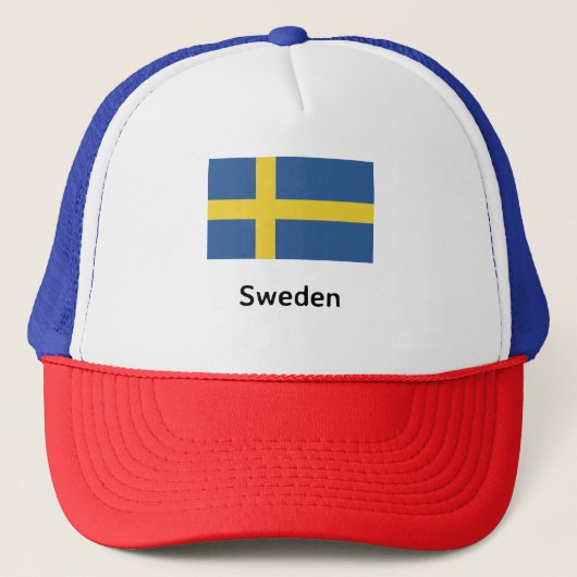 Casquette Drapeau Suède (Devant)