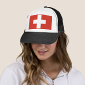 Casquette Drapeau suisse (En situation)