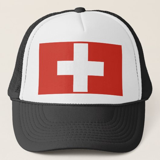 Casquette Drapeau suisse (Devant)