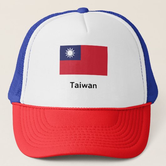 Casquette Drapeau Taïwan (Devant)