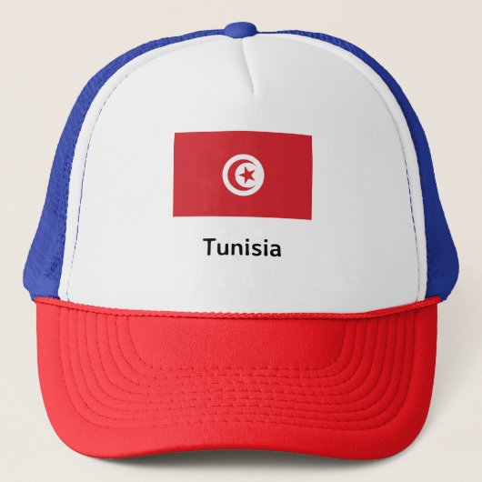 Casquette Drapeau tunisien (Devant)