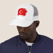Casquette Drapeau turc (En situation)